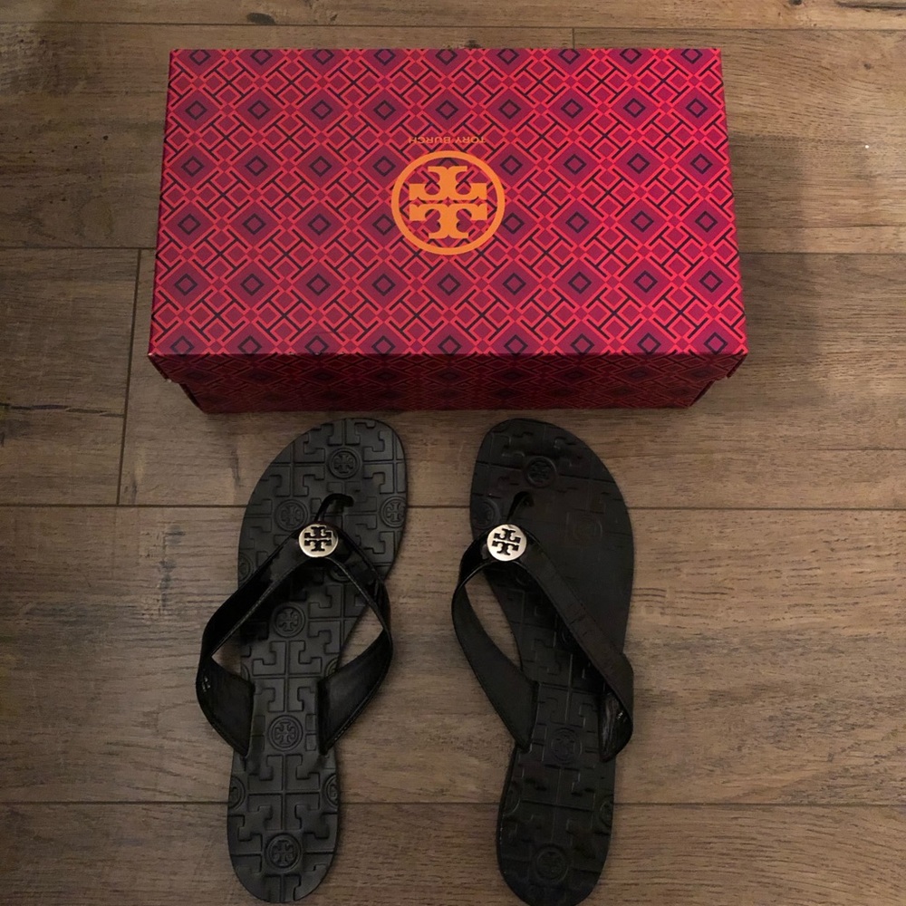 Black Tory Burch Sandals